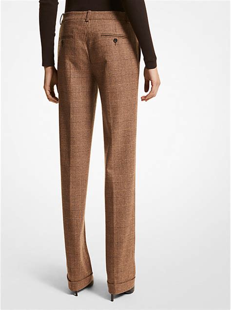 pantalon a carreau michael kors|Michael Kors.